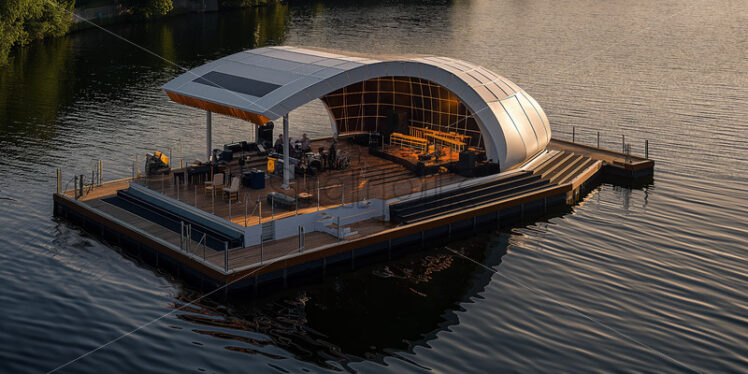 Eco-Friendly Floating Concert Venue - Starpik Stock