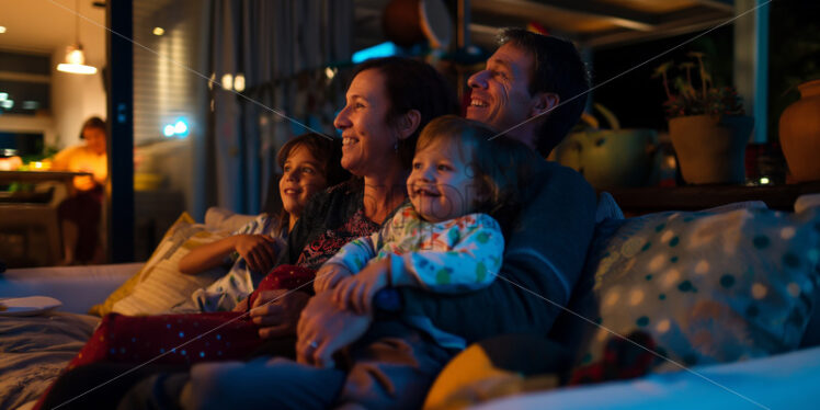 Family Movie Night - Starpik Stock