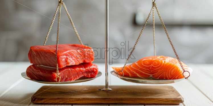 Fish versus meat balance benefits and harm - Starpik