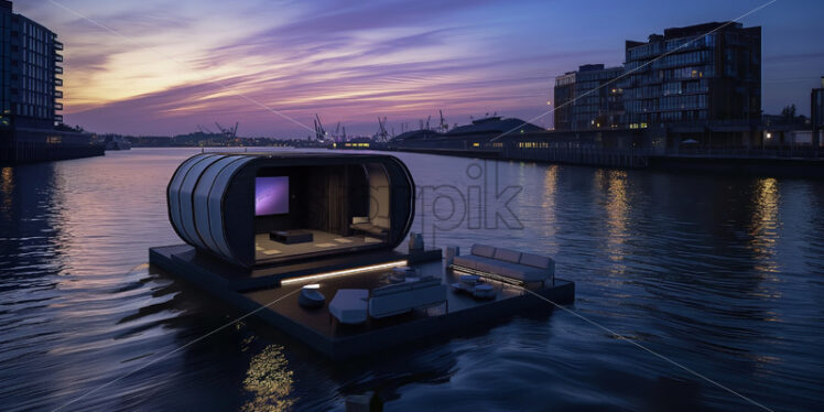 Floating Cinema Experience - Starpik Stock