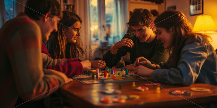 Game Night Gatherings - Starpik Stock