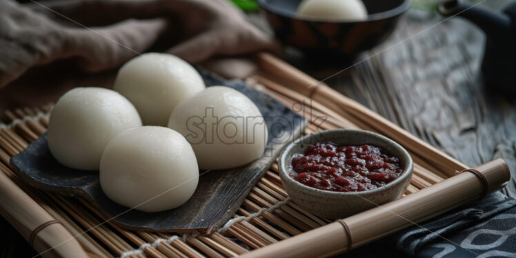 Glutinous Rice Flour Ball - Starpik Stock