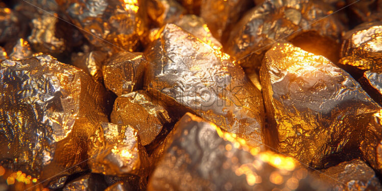 Gold rocks background abstract - Starpik