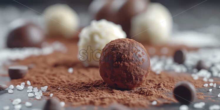 Homemade truffle chocolates delicious gourmet healthy dessert - Starpik