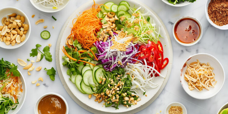 Indonesian Veggie Salad - Starpik Stock