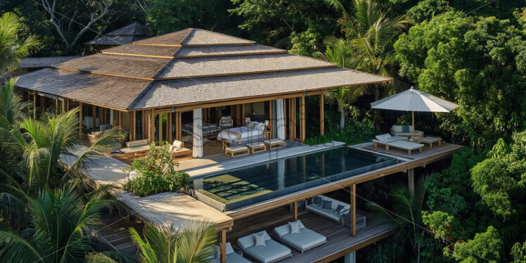  Luxurious Tropical Retreat - Starpik Stock