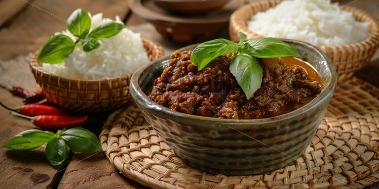 Meat Chunks in Spicy Coconut - Starpik Stock