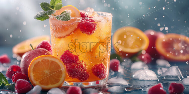 Orange fresh lemonade delicious drink for summer - Starpik