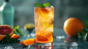 Orange fresh lemonade delicious drink for summer - Starpik