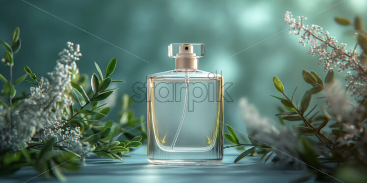 Perfume cosmetics spray transparent freshness - Starpik