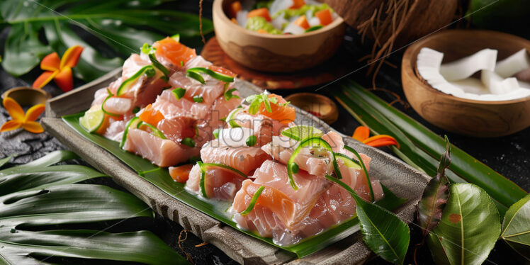 Raw Fish in Lime Juice - Starpik Stock