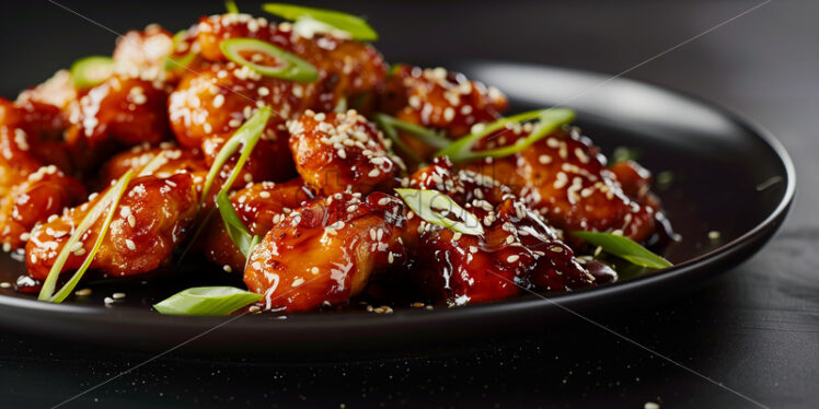 Savory Sesame Chicken - Starpik Stock