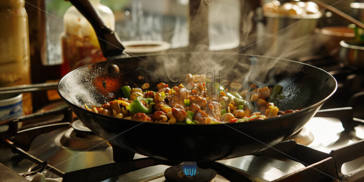 Sizzling Stir-Fry Delight - Starpik Stock