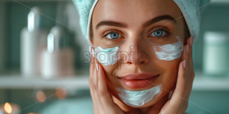 Skin care in a spa salon - Starpik