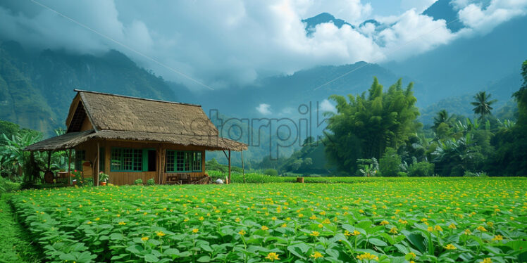 Small farm in the mountains - Starpik