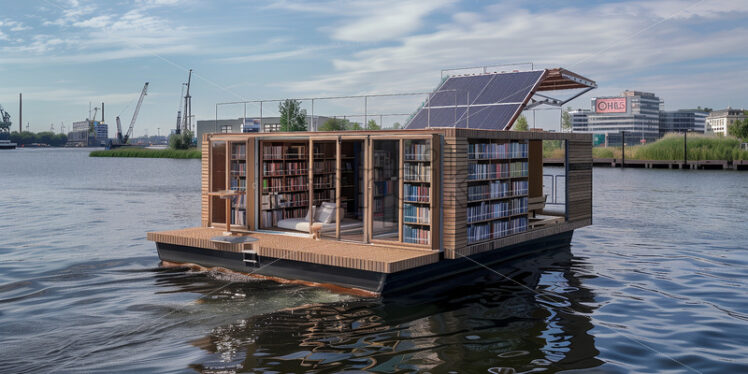 Sustainable Floating Library - Starpik Stock