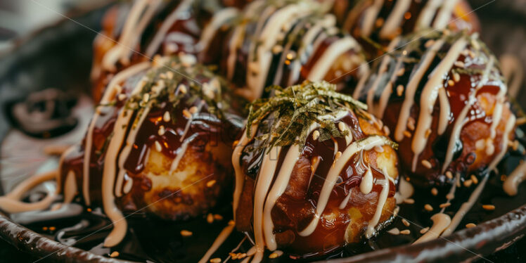 Takoyaki: Octopus Delight in Every Bite - Starpik Stock