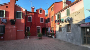 The colourful houses of Burano Island, Italy - Starpik Stock