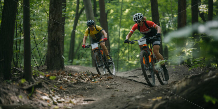 Trailblazing Bike Race - Starpik Stock