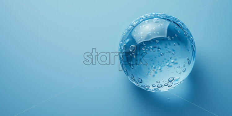 Water drops bubbles background - Starpik