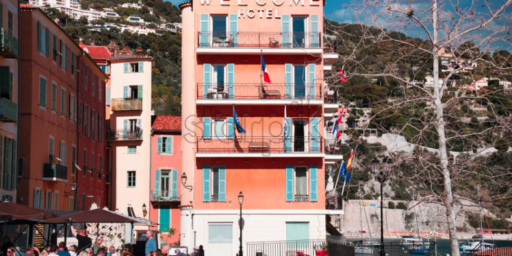 Welcome Hotel in Villefranche sur Mer - Starpik Stock