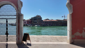 Wide view of Murano Island, Italy, on a sunny day - Starpik Stock