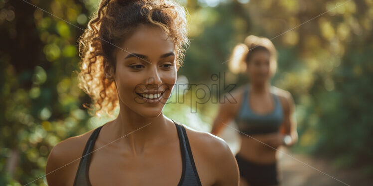 Women running sports lifestyle healthy - Starpik