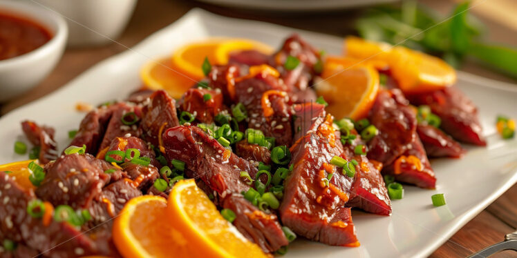 Zesty Orange Beef - Starpik Stock