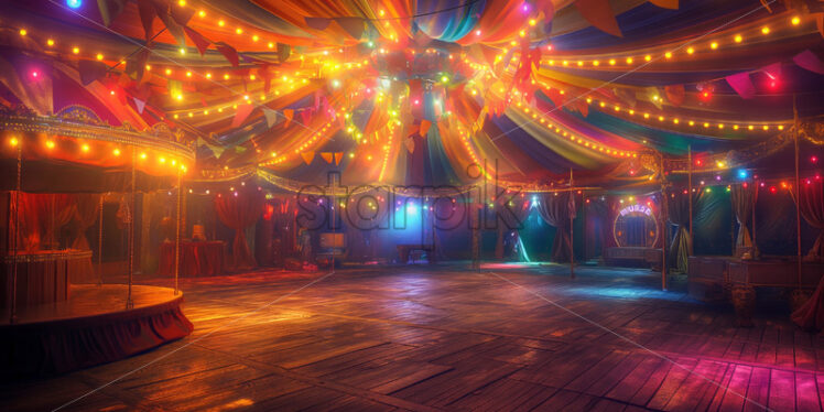 A colorful lights circus - Starpik