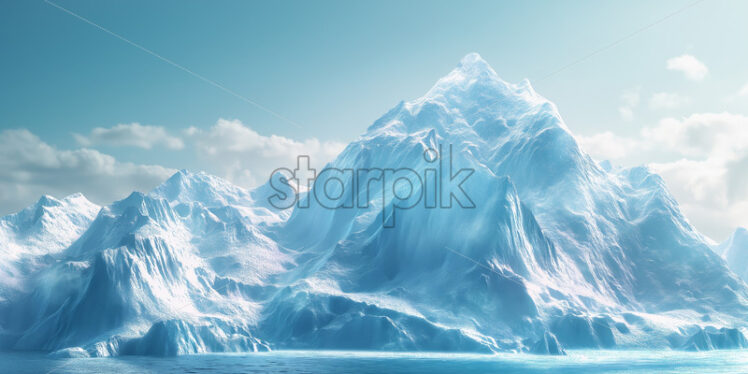 An arctic ice mountain - Starpik