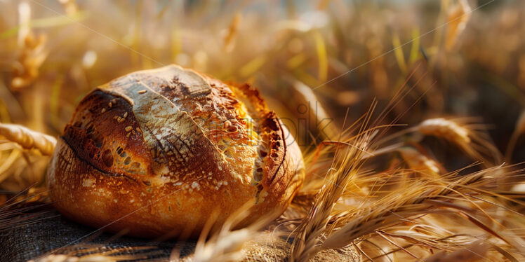 Fresh homemade bread rustic - Starpik