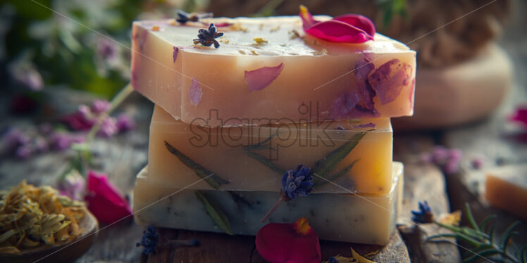 Homemade soaps with herbs - Starpik