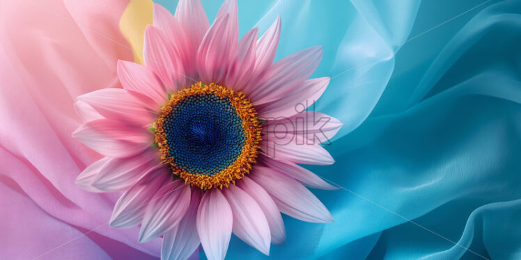 Sunflower creative pink purple and blue - Starpik