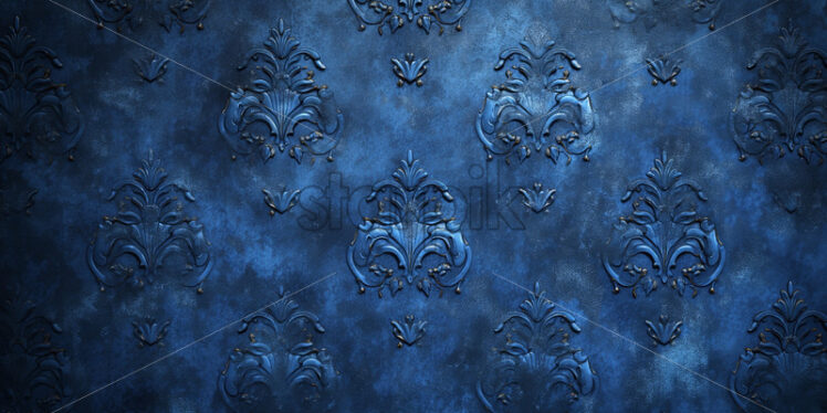 Vintage baroque royal pattern background - Starpik