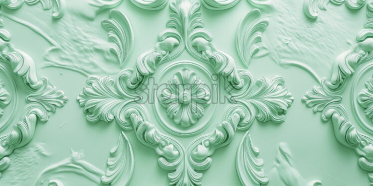 Vintage baroque royal pattern background - Starpik