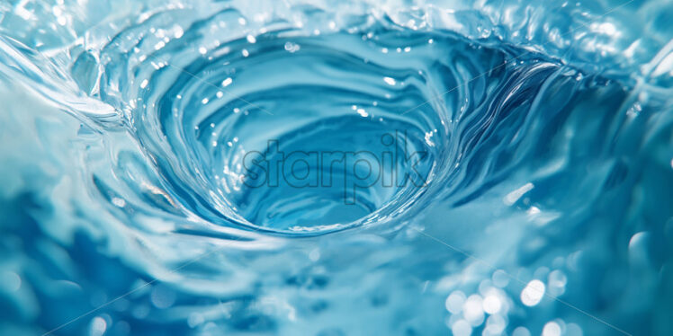 Water waves swirl background - Starpik