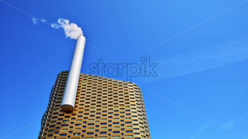 VIDEO Low angle view of Amager Bakke in Amager, Copenhagen Denmark - Starpik