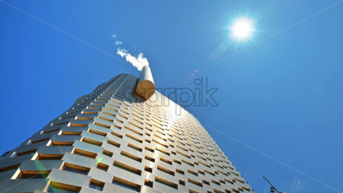 VIDEO Low angle view of Amager Bakke in Amager, Copenhagen Denmark - Starpik