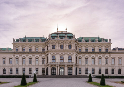 Belvedere Palace in Wien, Austria - Starpik