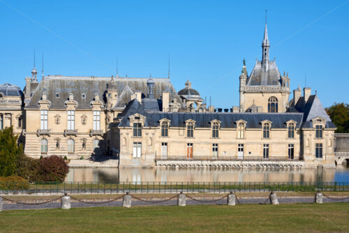 Chantilly Castle and Museum of Conde at daylight in France - Starpik