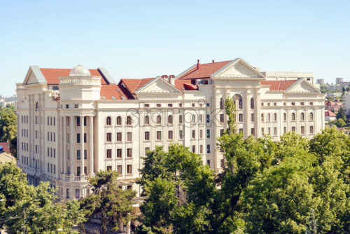 Classic high rise office building in the city, Chisinau, Moldova - Starpik