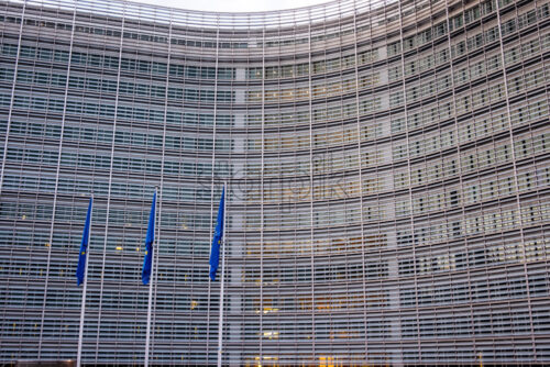 European Parliament building in Brussels, Belgium. The most important politica building of the EU - Starpik