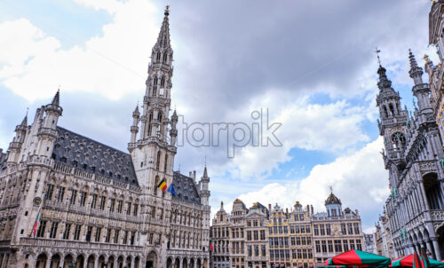 Grand place square in Brussels, Belgium - Starpik