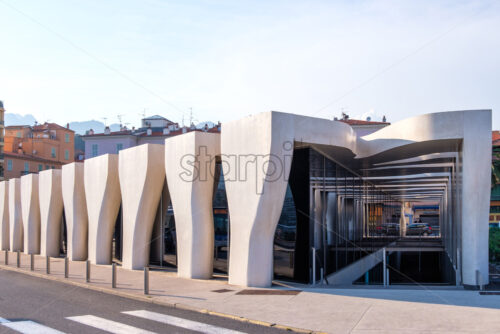 Jean Cocteau Museum at sunset. Menton, France - Starpik