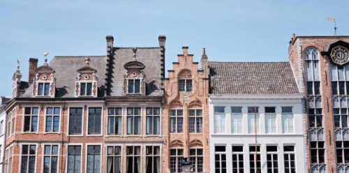 The Market Square buildings in Antwerpen, Belgium - Starpik