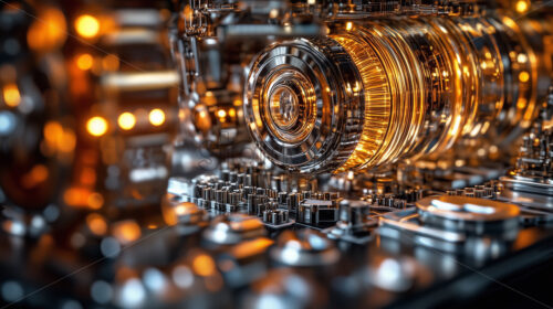 quantum computer close up - Starpik