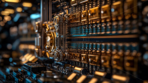 quantum computer close up - Starpik